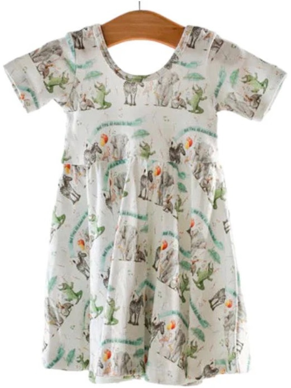 Nola tawk THEY ALL ASK FOR YOU TWIRL DRESS 4t organic cotton